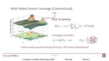 Adaptive Sampling and Online Learning in Multi-Robot Sensor Coverage with Mixture of Gaussian Proces