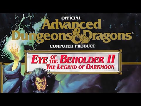Видео: Времяпрепровождение в Eye of the Beholder 2: The Legend of Darkmoon