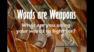 Words: Your Most Powerful Weapon | Rev Mutahi |