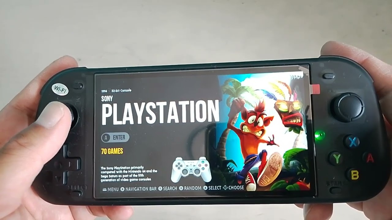 Review la consola R50S, es una consola retro. 