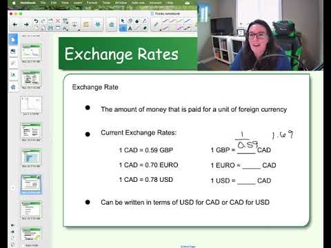 Calculating Exchange Rate