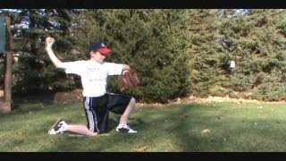 Baseball Throwing Progression - One Knee Throwing