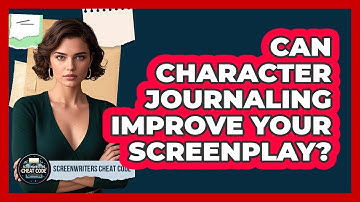 Can Character Journaling Improve Your Screenplay? - Screenwriter