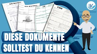 Die Dokumente In Spedition Und Logistik Cmr, Awb, Cim Und Weitere