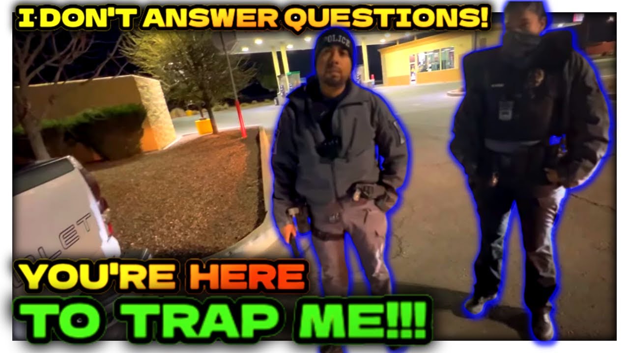 Perfect ID Refusal! I Don't Answer Questions! Cops Get Owned! 1st ...