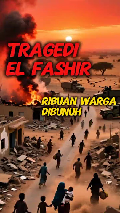 The Sudan Massacre — The El Fashir Tragedy That the World Ignored
