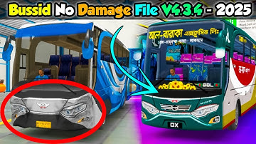 Bussid No Damage File V4.3.4 | New Codename Update 2025 Bus Simulator Indonesia #bussid #bussidmod |