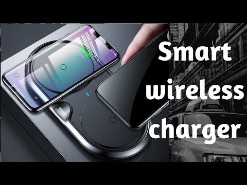 Baseus 10W Dual Set QI Wireless Charger For iPhone   Samsung S10 S9 Fast Wireless Charging Pad Dock