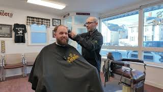 Getting a Fresh Cut at Stanley's Barber Shop in Manchester, NH with Johnnie Limit
