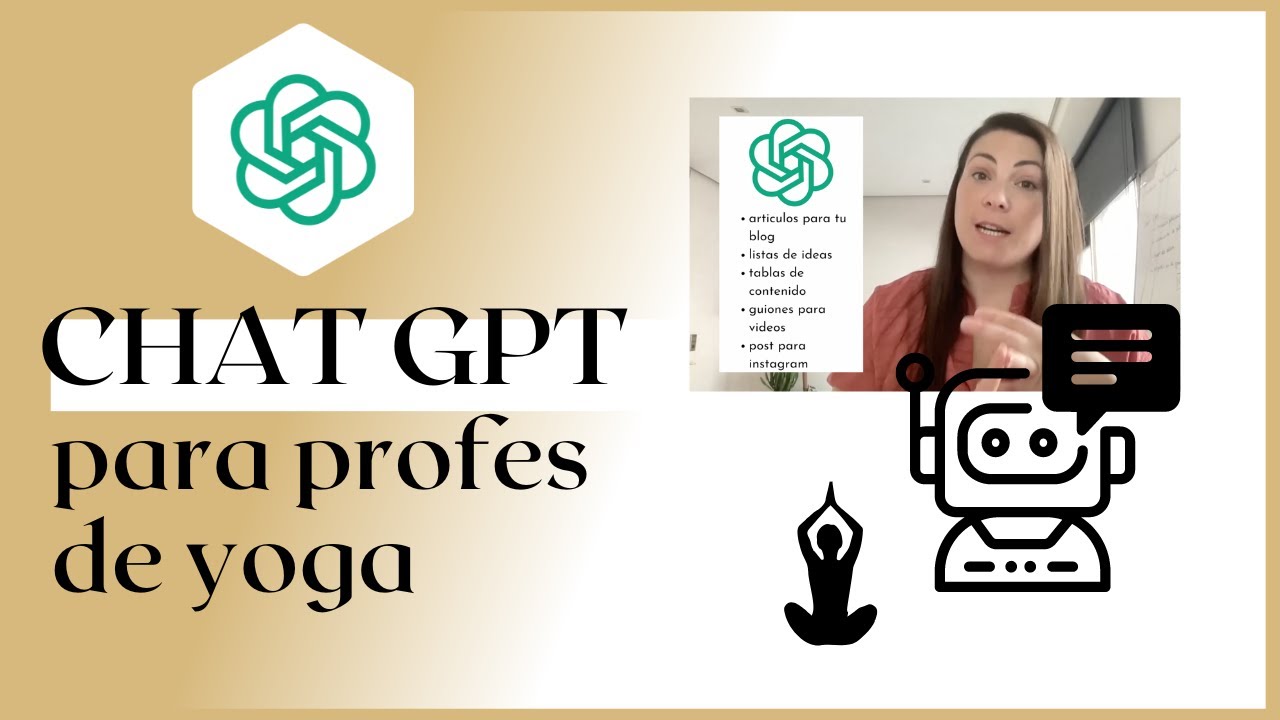 ChatGPT para Profes de yoga