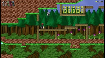 SuperTux 0.4.0 Down the Rabbit Hole reverse 6 times speed