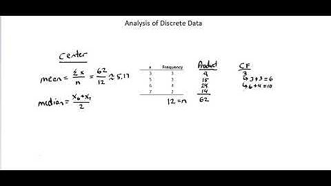 Statistics: Analysis of discrete data II