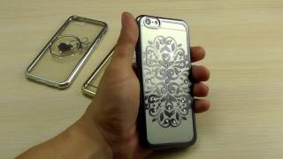ОБЗОР: Гламурный Силиконовый Чехол-Накладка для iPhone 6/6s