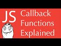 javascript callback functions tutorial