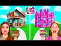ஒரு வண்ண வீடு ரிச் vs ப்ரோக் vs கிகா ரிச் | கிரேஸி சவால்