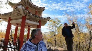 Россия 360° 8K. Китайский парк Дружбы с российским колоритом в Благовещенске