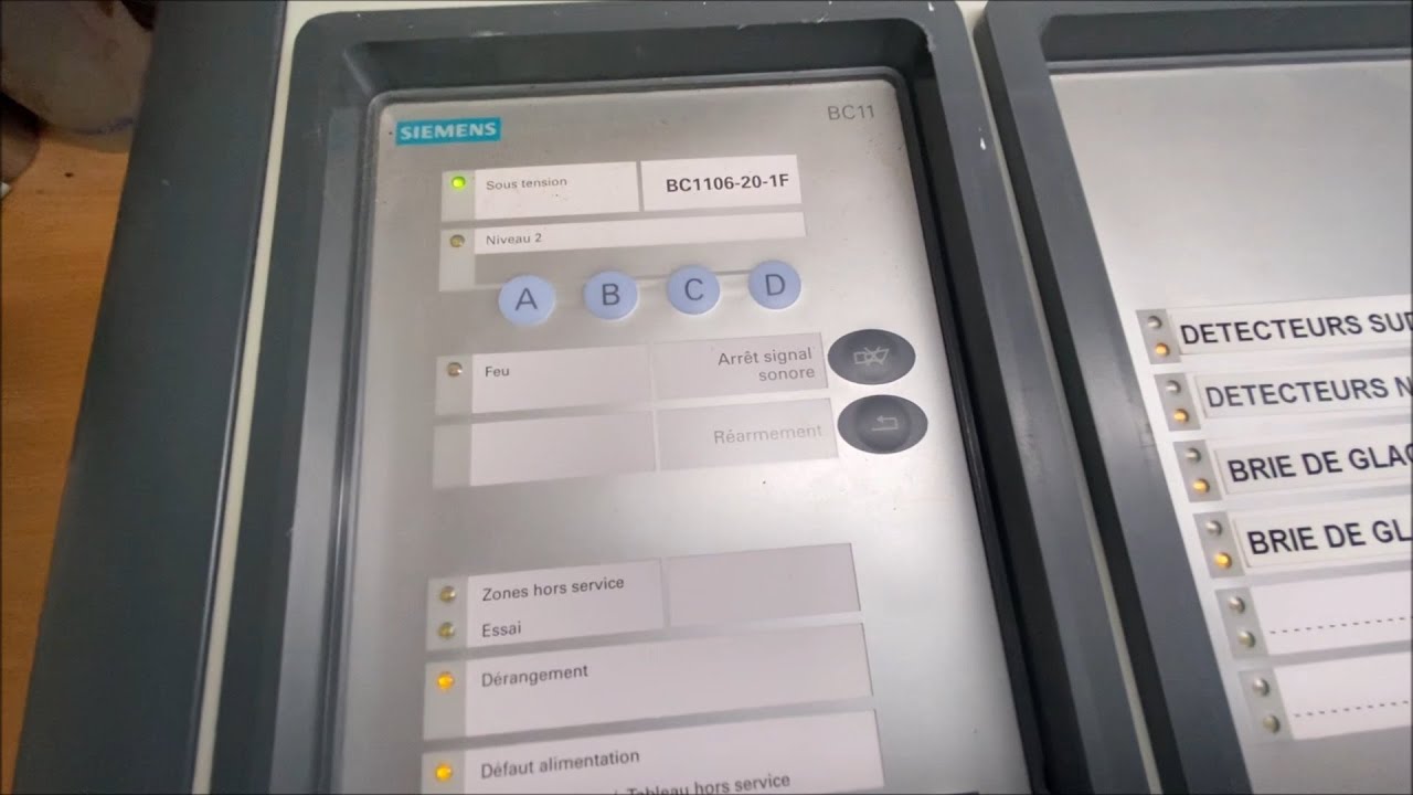 BC11 - Siemens - Simulation d'une Alarme Incendie avec une Résistance