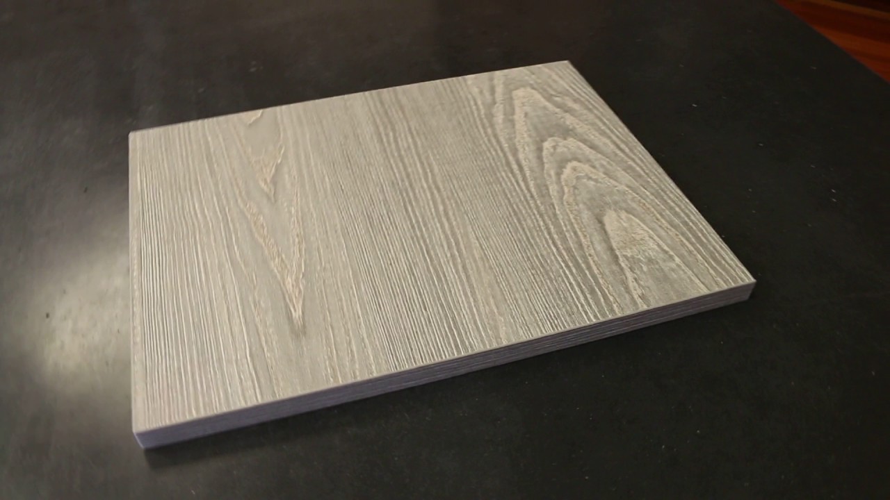 French Grey Sample Cabinet Door First Person Perspective Video By