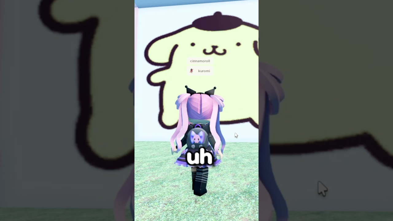 Sanrio characters with this goofy ahh roblox face 💀 : r/sanriomemes