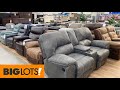 BIG LOTS SHOP WITH ME FURNITURE SOFAS COUCHES ARMCHAIRS COFFEE TABLES SHOPPING STORE WALK THROUGH