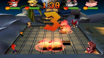 Crash Bash Exploding TNT has gone wrong!