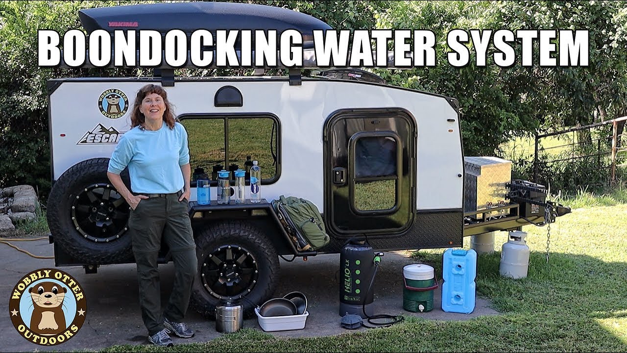 Boondocking Water System YouTube