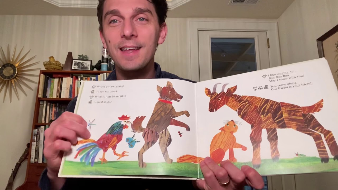 Where are you Going? To see my Friend! By Eric Carle - YouTube