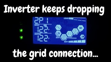 Inverter Keeps Dropping the Grid Connection, Part 2