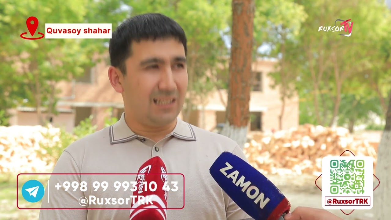 QUVASOY SHAHAR: MUROJAATIMIZ BO'Y KO'RSATDI. MAKTAB UCHUN NIHOYAT MABLAG' AJRATILDI
