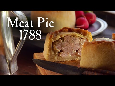 Standing Crust Meat Pie - 18th Century Cooking with Jas. Townsend and Son S3E8