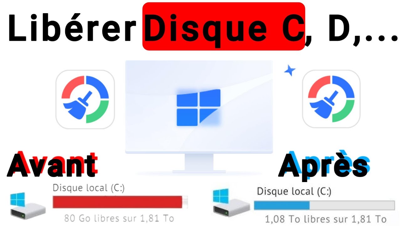 Comment libérer de l'espace disque sur PC Windows - le meilleur ...