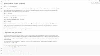 COMP 202 W1: binary, decimal and their conversions