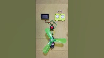 Powering LED Light & Voltmeter With New Gear Motor Generator ° DC Motor #dcmotor #tech #shorts