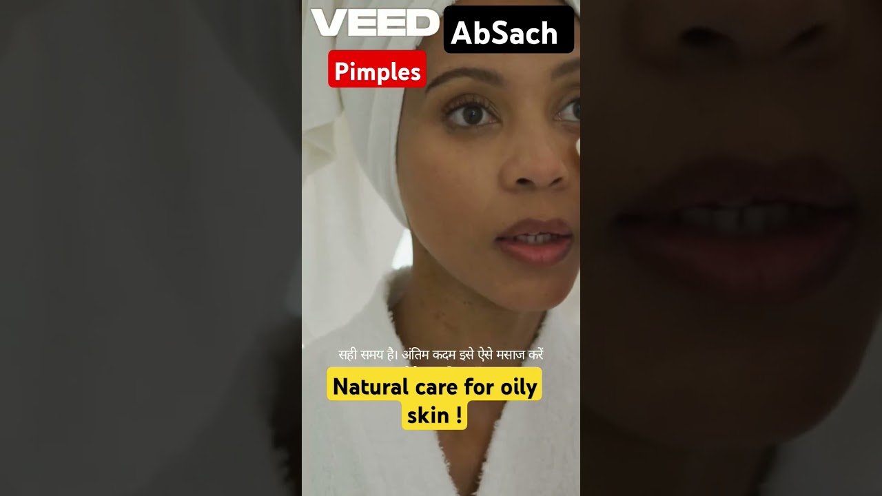 DIY Natural Remedies for Pimples & Oily Skin l 