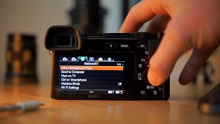 Sony a6100 Photo Transfer Workflow - Wifi and SD Card (2021)