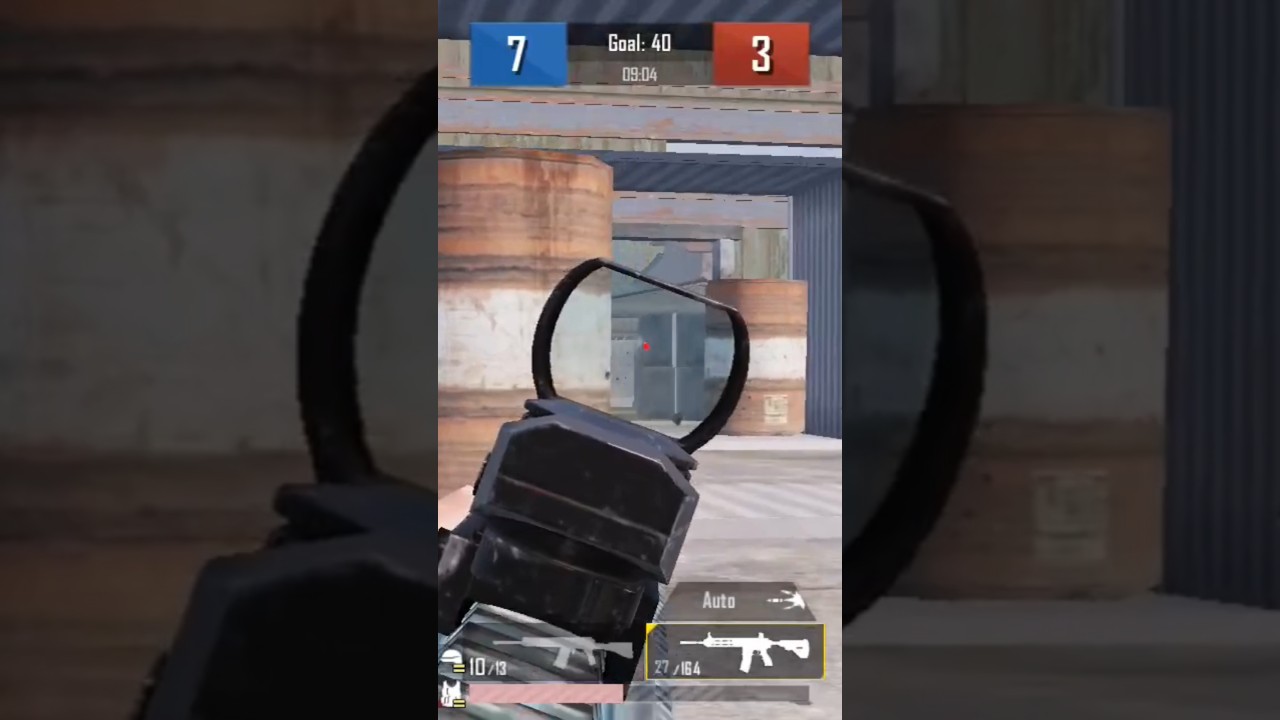 Improving shotgun skills in PUBG mobile 😈