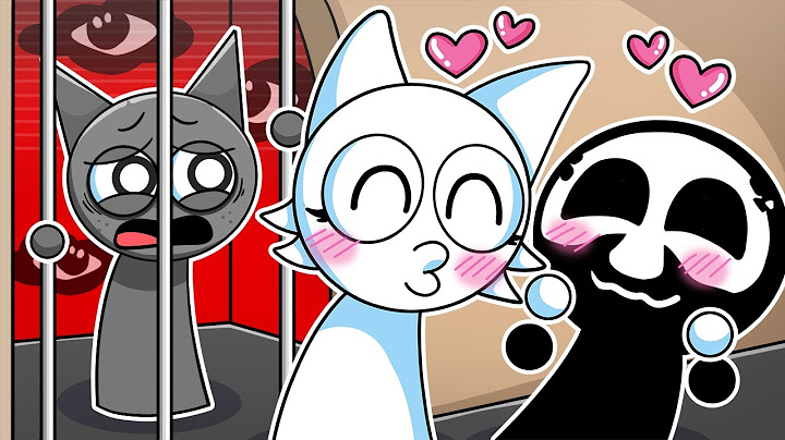 Incredibox Sprunki - WHITE WENDA x GRAY x BLACK Love Triangle?! Cartoon Animation