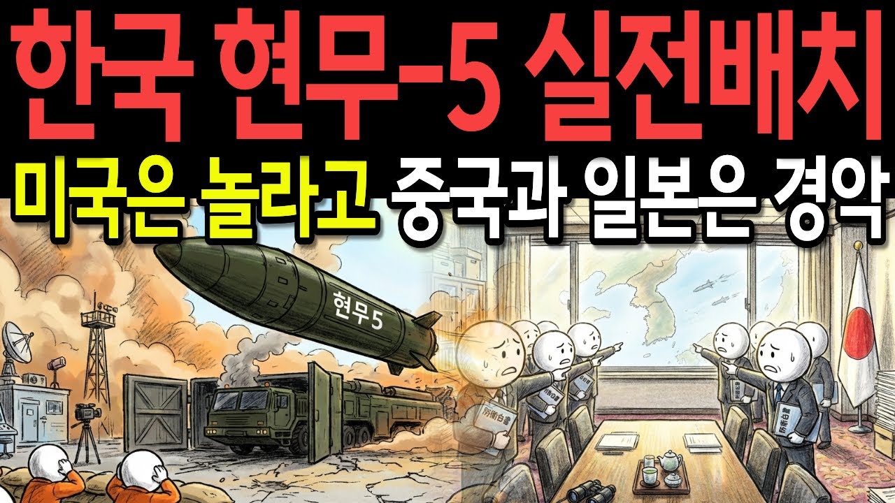현무-5 배치에 중국과 일본 경악에 이어 미국까지 놀라는데, 유럽연합은 K-방산 제발좀 팔아달라고 애원하는 중