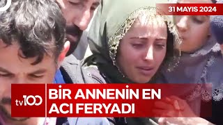 Baba Kurbanı 3 Kardeş Yan Yana Toprağa Verildi | TV100 Ana Haber