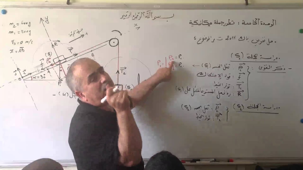 الوحدة الخامسة الدرس 18حل باك 2014ت ر