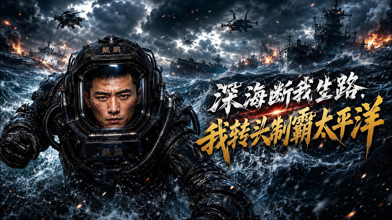 【高清全集】《深海斷我生路，我轉頭制霸太平洋》 #逆襲 #愛情 #甜寵 #反轉 #江山 #熱門短劇 #drama #爽劇 #AI短劇