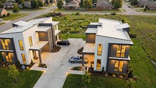 Modern Duplex Built From Scratch | Full Construction Timelapse