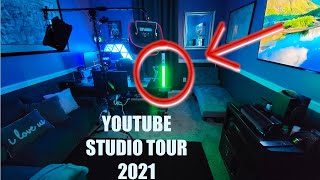 YouTube Studio Tour | GVM RGB LED Tube Light Review | New Addition to the Studio