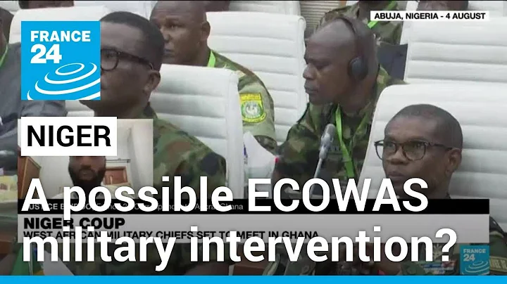 Niger coup: West African military chiefs set to meet in Ghana • FRANCE 24 English