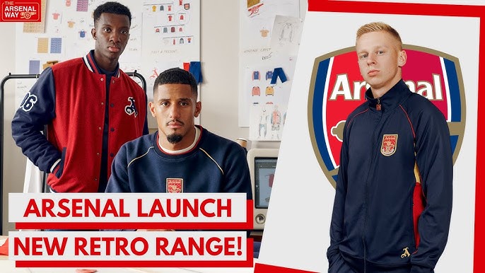 Arsenal reveal new iconic retro range in hilarious launch video