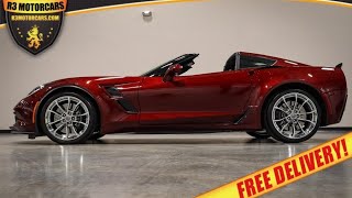 2018 CORVETTE GRAND SPORT 2LT 8K MILE LONG BEACH RED FREE ENCLOSED DELIVERY FOR SALE R3MOTORCARS.COM by R3 MOTORCARS 3,288 views 2 months ago 5 minutes, 21 seconds