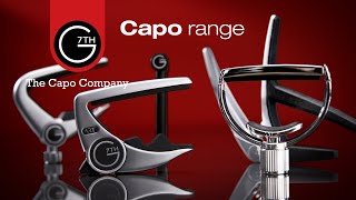 G7th Heritage Guitar Wide Neck Width Capo - Stainless Steel