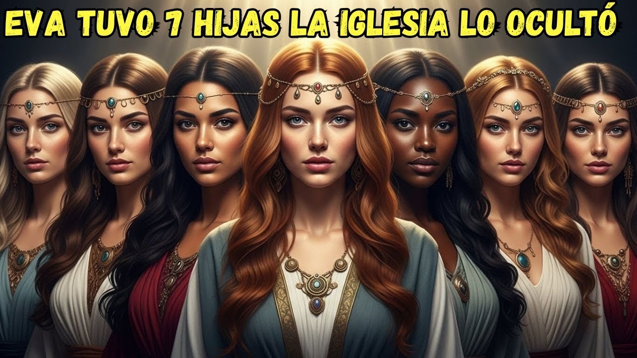 Las 7 HIJAS de EVA que la Biblia BORRÓ del texto pero los rabino guardaron sus nombres y sus destino