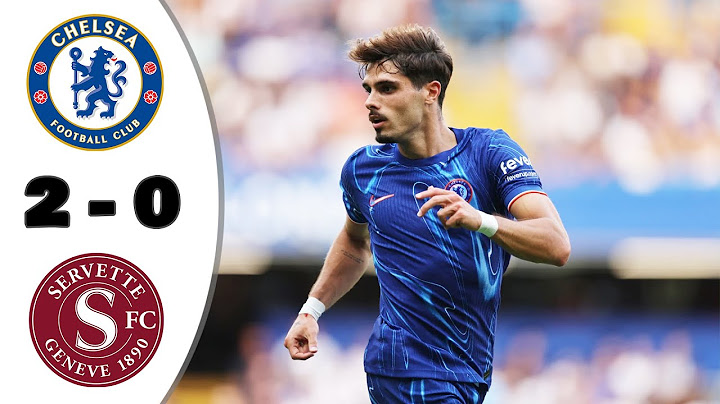 Chelsea vs Servette 2-0 Europa Conference League Highlights 2024