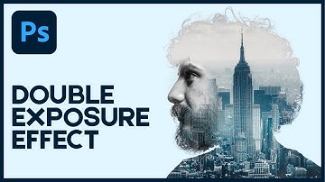 How to make Double Exposure Effect in Adobe Photoshop CC Tutorial | Urdu / Hindi |